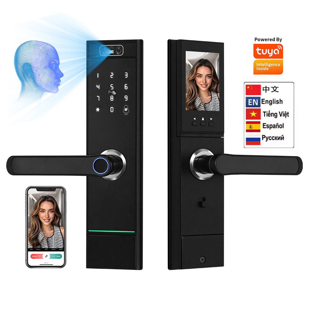 Smart Door Lock Wifi - عالية الأمن بالجملة ثلاثية الأبعاد التعرف