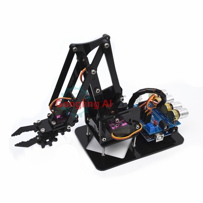 Stem Robotics Kit - ذراع روبوت ميكانيكي STEM بـ 4