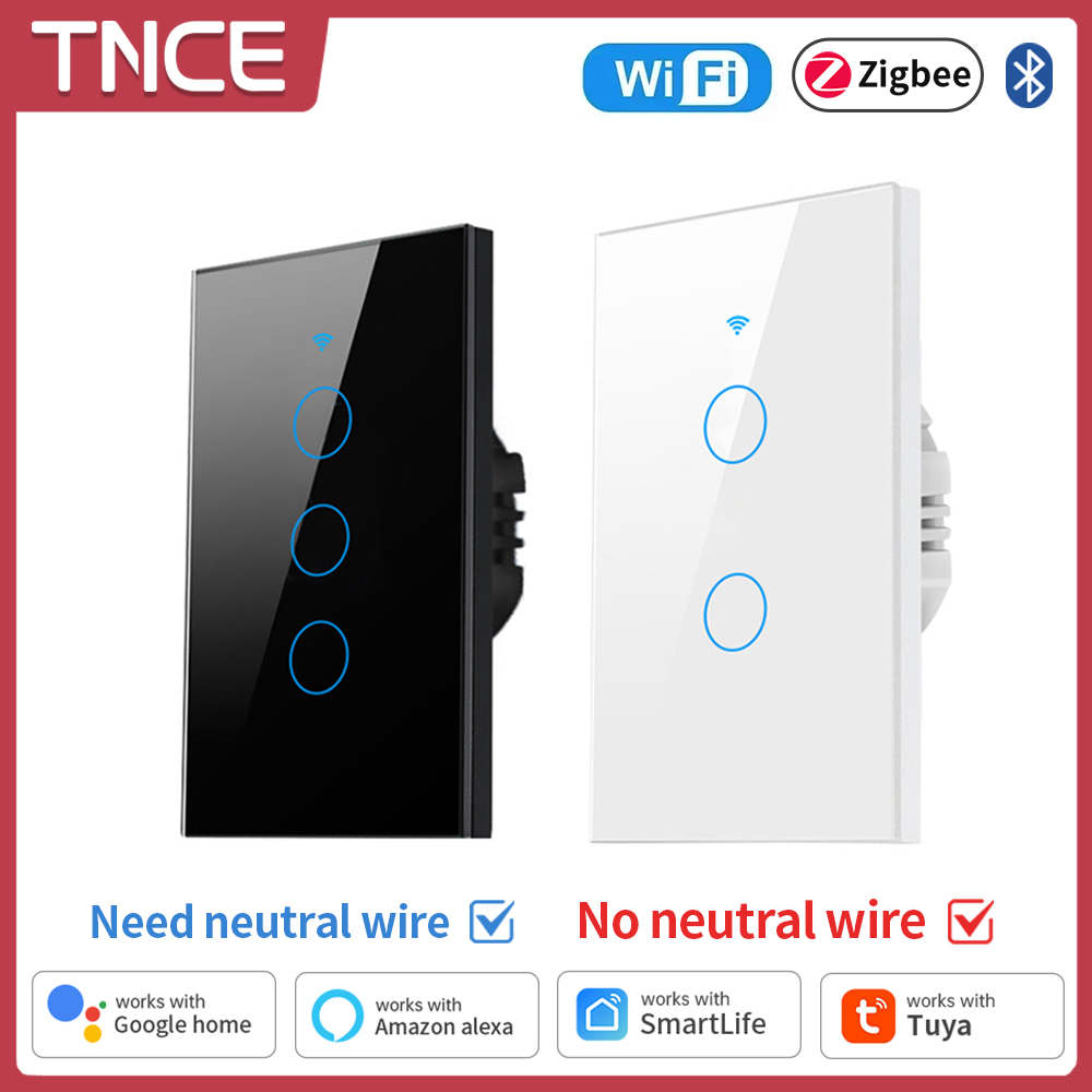 Smart Light Switch Wifi - مفتاح إضاءة ذكي TNCE Tuya ،