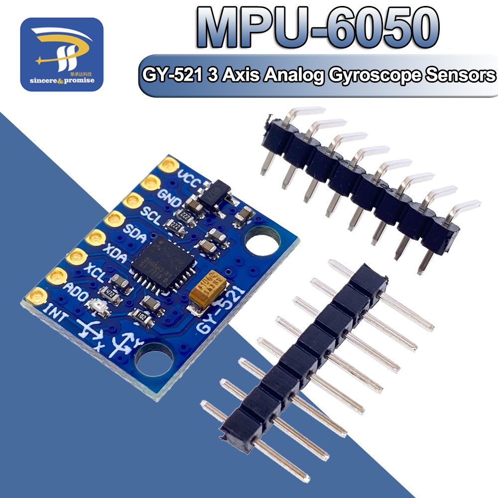 Sensor Kit Arduino - 1 مجموعة IIC I2C GY-521 MPU-6050