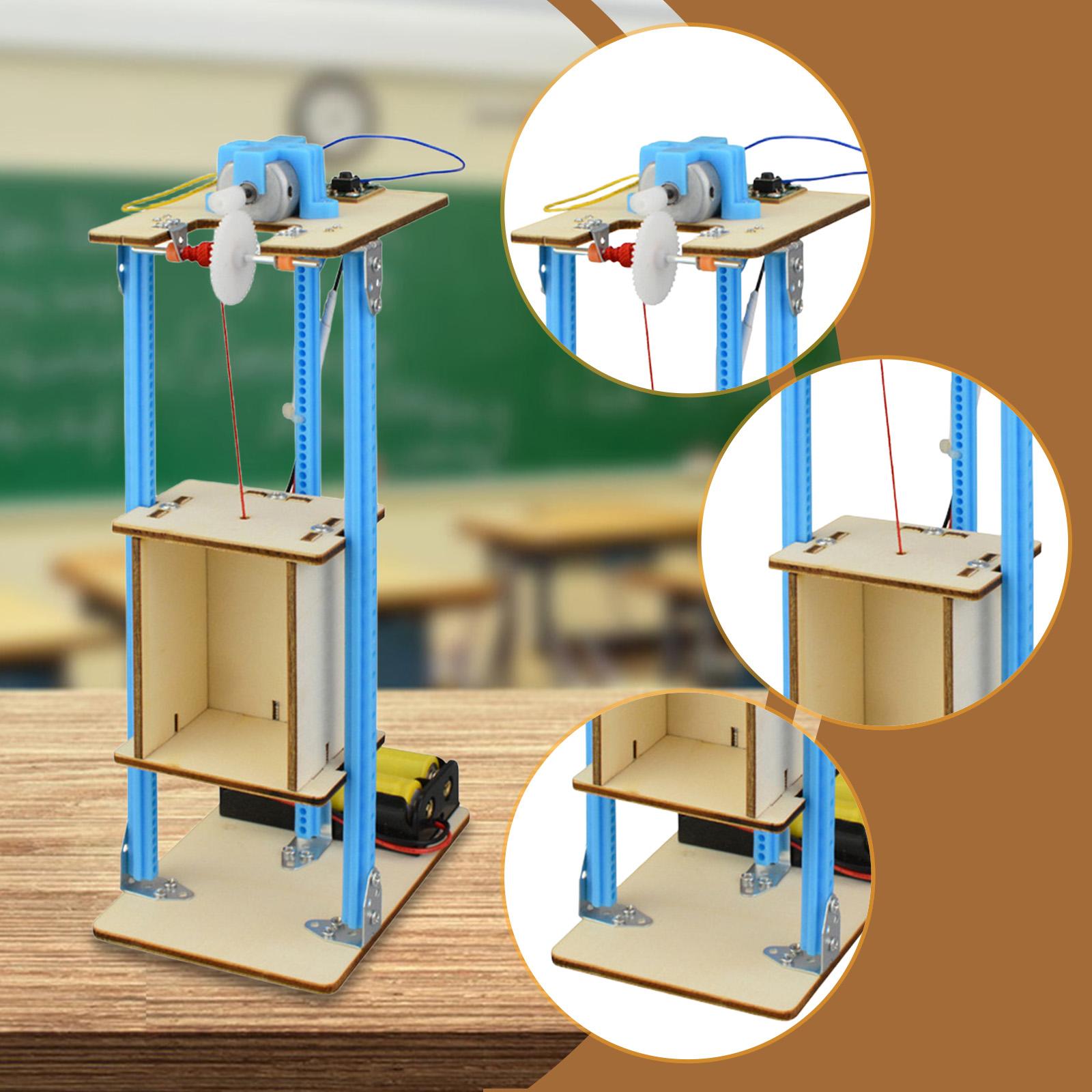مجموعة نموذج مصعد خشبي للأطفال - مراجعة Stem Robotics Kit وسعره