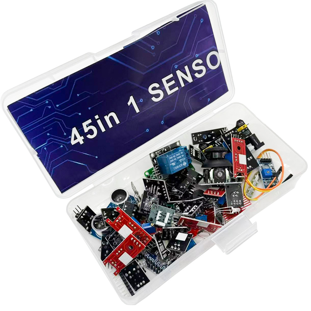 مجموعة وحدة استشعار 45 في 1 لـ - مراجعة Sensor Kit Arduino وسعره