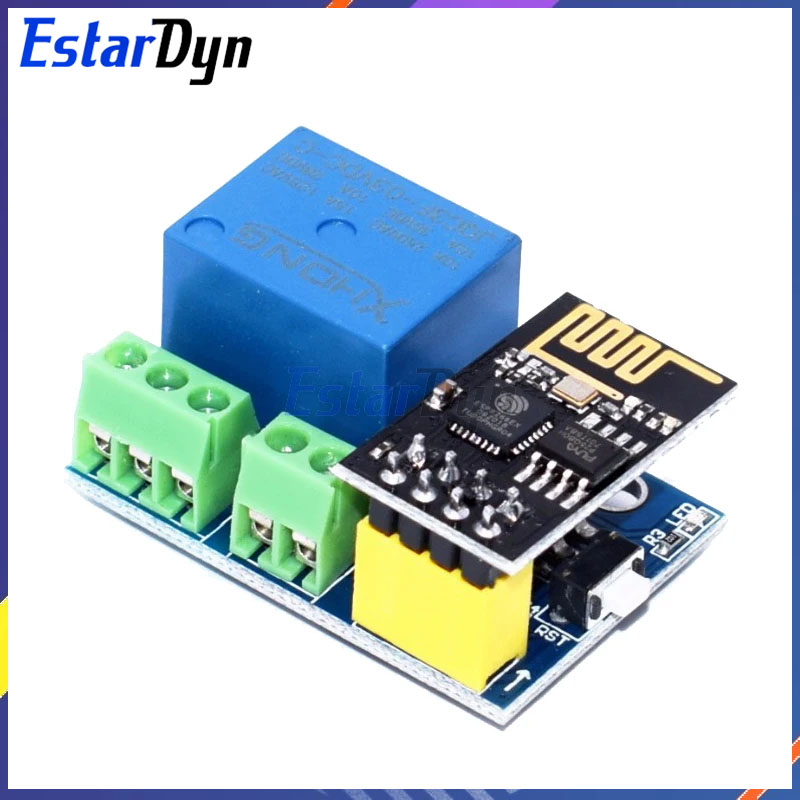 إستاردين ESP8266 ESP-01 ESP-01 - مراجعة Esp8266 Relay Module وسعره