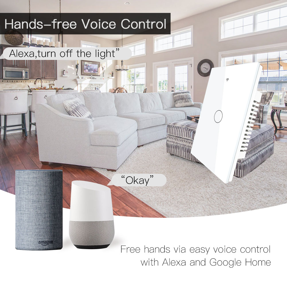Tuya US WiFi + Bluetooth مفاتي - مراجعة Smart Light Switch Wifi وسعره