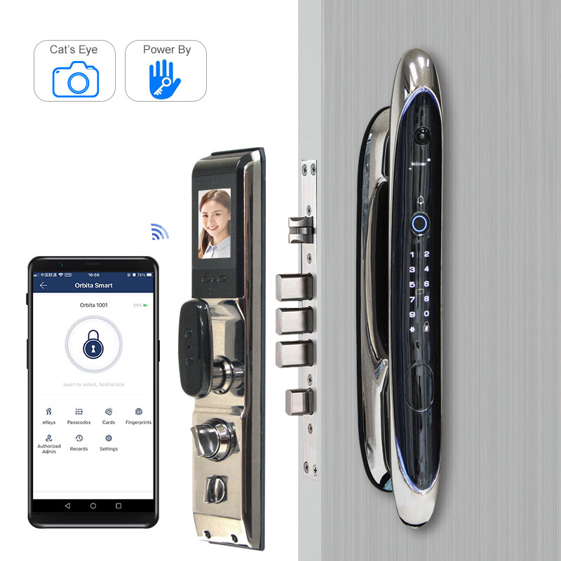 Orbita الفولاذ المقاوم للصدأ ك - مراجعة Smart Door Lock Wifi وسعره