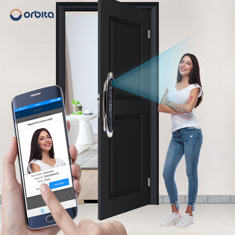 Orbita الفولاذ المقاوم للصدأ ك - مراجعة Smart Door Lock Wifi وسعره