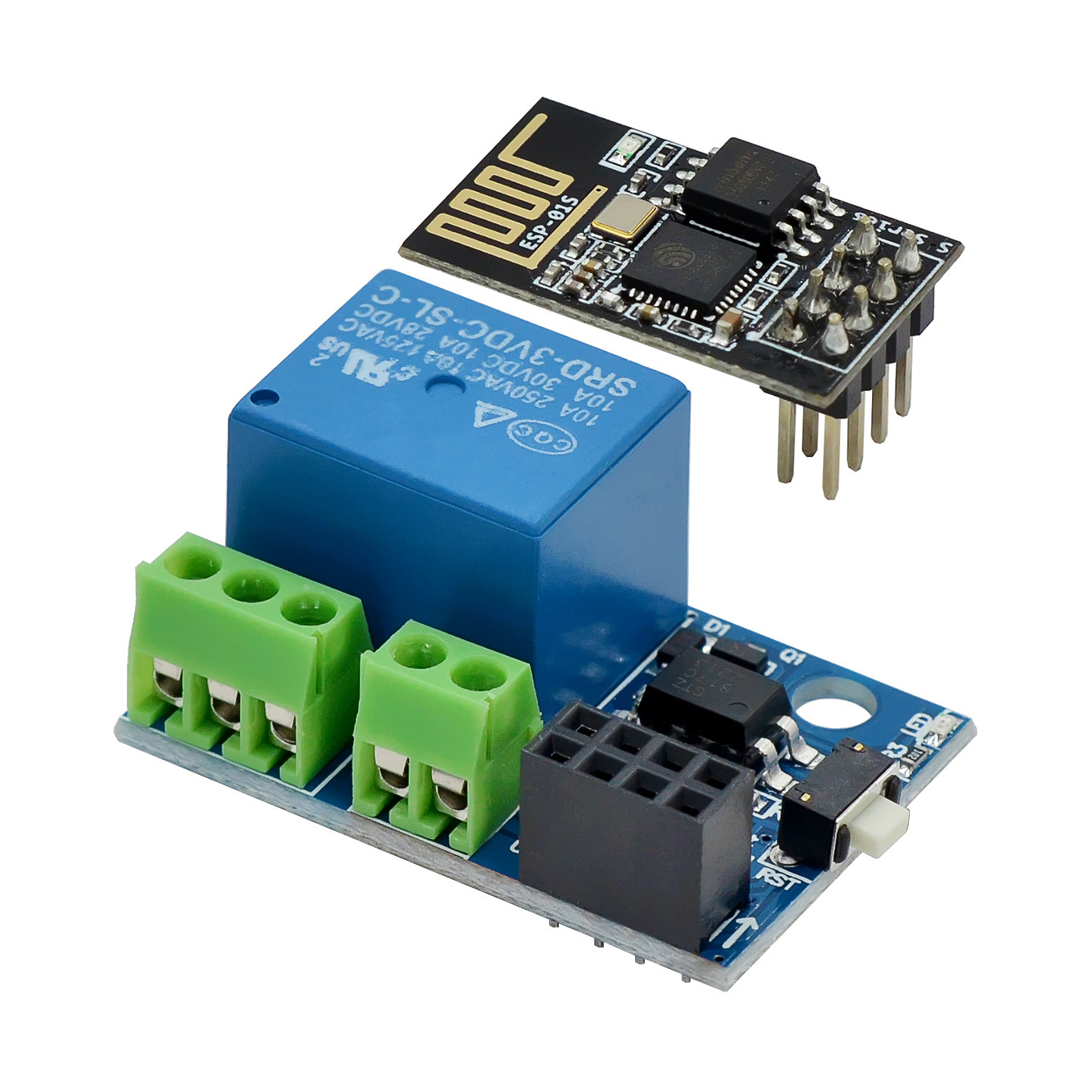 ESP-01S WiFi وحدة التتابع 5 فو - مراجعة Esp32 Smart Home Kit وسعره