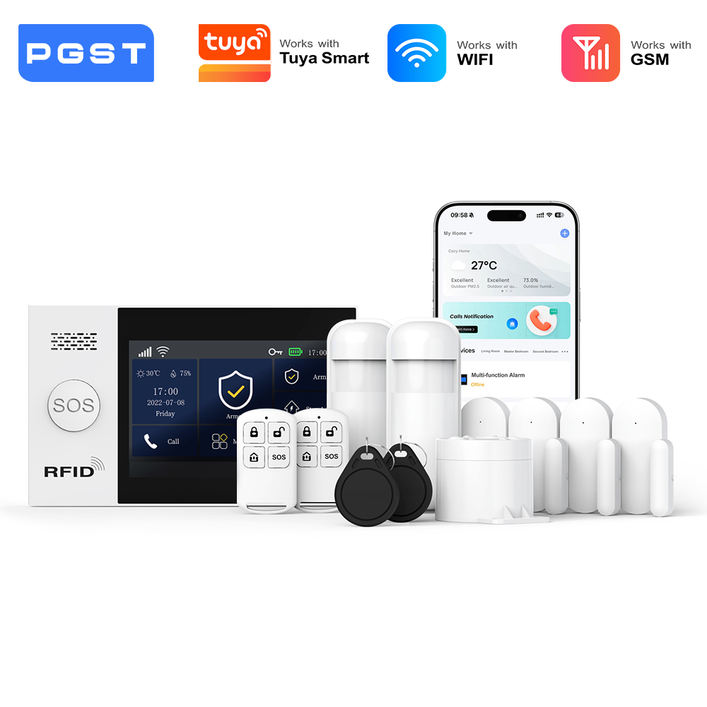 نظام إنذار لاسلكي من بي جي إس  - مراجعة Smart Home Automation Kit وسعره