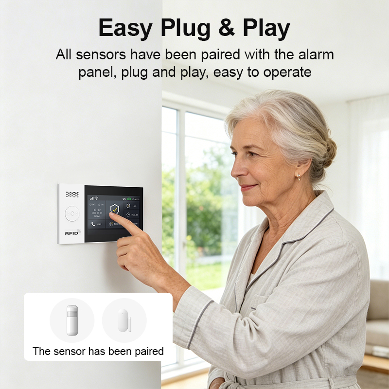 نظام إنذار لاسلكي من بي جي إس  - مراجعة Smart Home Automation Kit وسعره