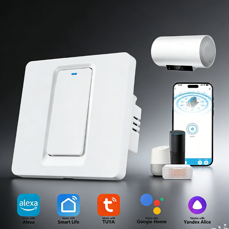 مفتاح سخان المياه الذكي/واي فا - مراجعة Smart Light Switch Wifi وسعره