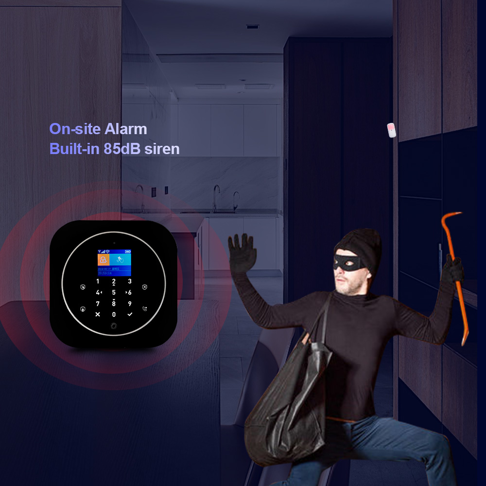 KERUI G12 طقم نظام إنذار منزلي - مراجعة Smart Home Automation Kit وسعره