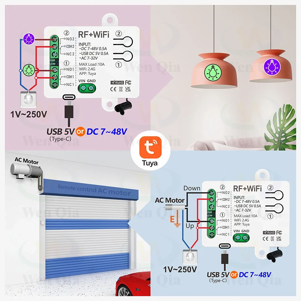 2CH مفتاح الإضاءة الذكي تويا ، - مراجعة Smart Light Switch Wifi وسعره