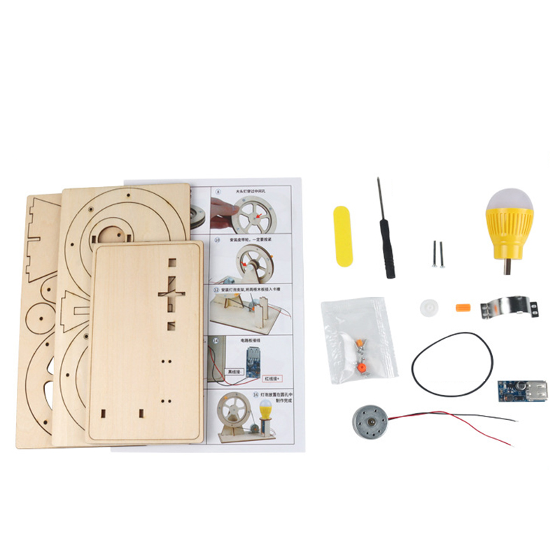 مولد اليد الخشبية للأطفال لعبة - مراجعة Stem Robotics Kit وسعره