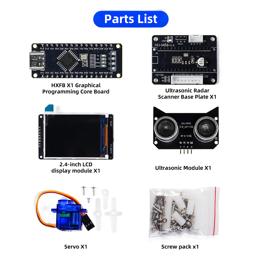 وحدة استشعار رادار فوق صوتي بج - مراجعة Esp32 Smart Home Kit وسعره