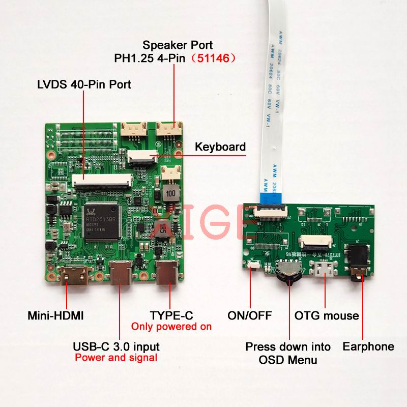 صالح N173HGE-L11/L21 USB مايكر - مراجعة Microcontroller Kit وسعره