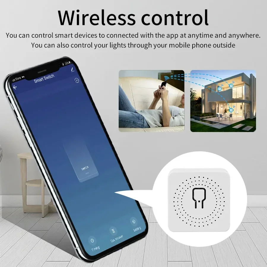 مفتاح إضاءة ذكي لاسلكي يعمل بت - مراجعة Smart Light Switch Wifi وسعره