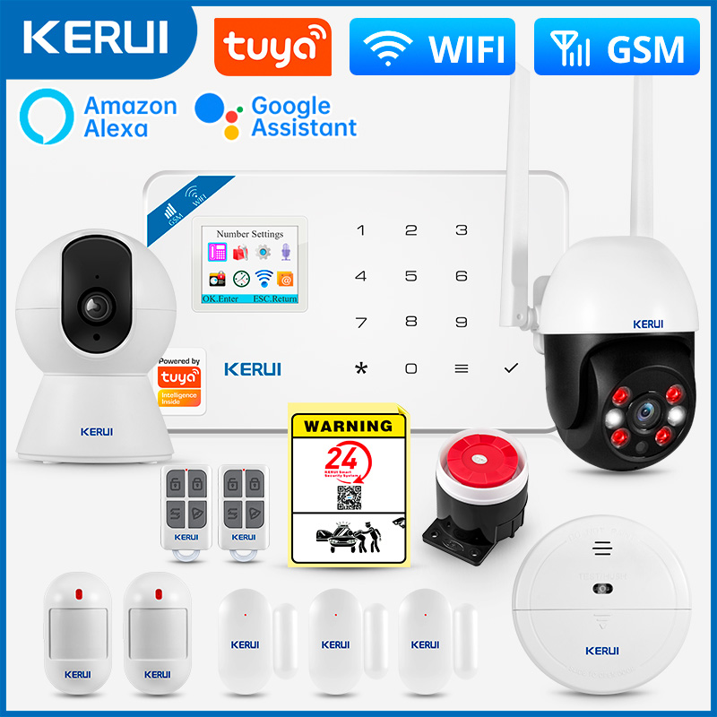 KERUI W181 نظام إنذار الأمن ال - مراجعة Smart Home Automation Kit وسعره