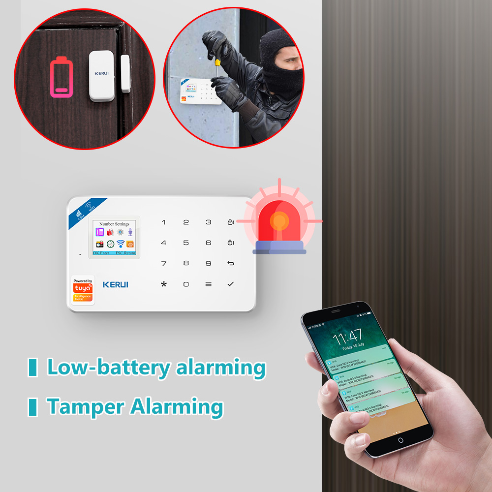 KERUI W181 نظام إنذار الأمن ال - مراجعة Smart Home Automation Kit وسعره