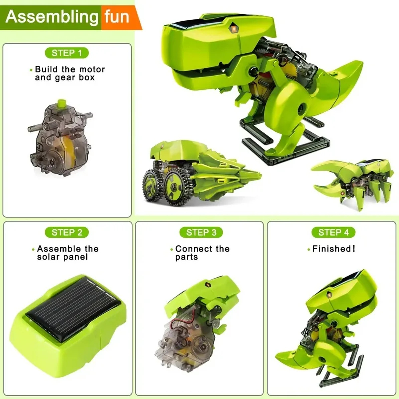 مجموعة روبوت شمسي 3 في 1، ألعا - مراجعة Stem Robotics Kit وسعره