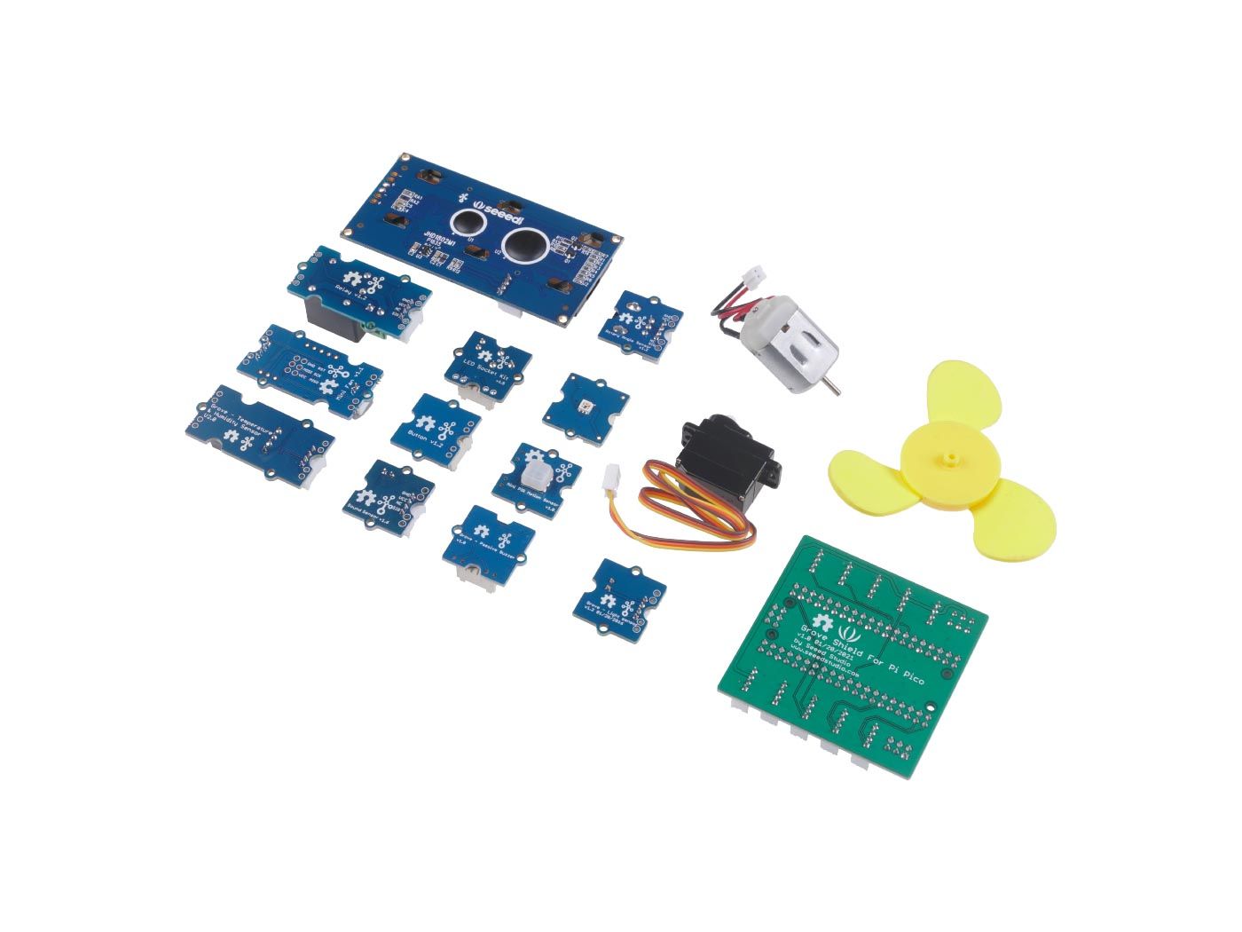 مجموعة لوحات تطوير جروف ستارتر - مراجعة Sensor Kit Arduino وسعره