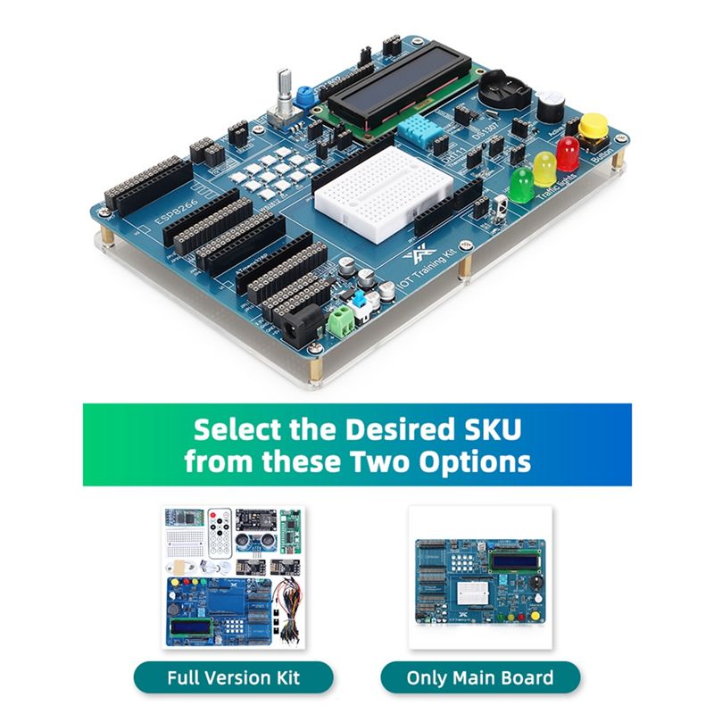 M07K-مجموعة أدوات احترافية لبد - مراجعة Iot Kit Beginner وسعره