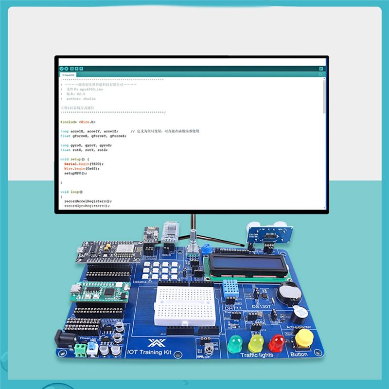 M07K-مجموعة أدوات احترافية لبد - مراجعة Iot Kit Beginner وسعره