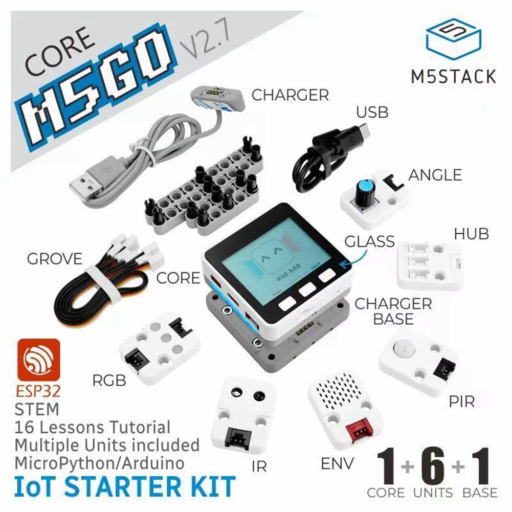 M5stack M5GO Iot Starter Kit M - مراجعة Iot Kit Beginner وسعره