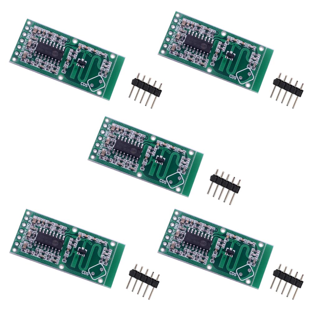 5 قطعة RCWL-0516 مستشعر كشف ال - مراجعة Esp8266 Relay Module وسعره