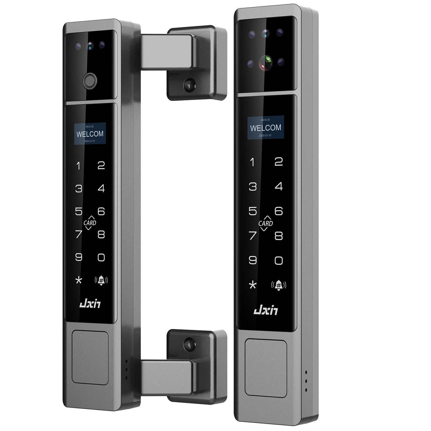 قفل باب ذكي خارجي مقاوم للماء  - مراجعة Smart Door Lock Wifi وسعره