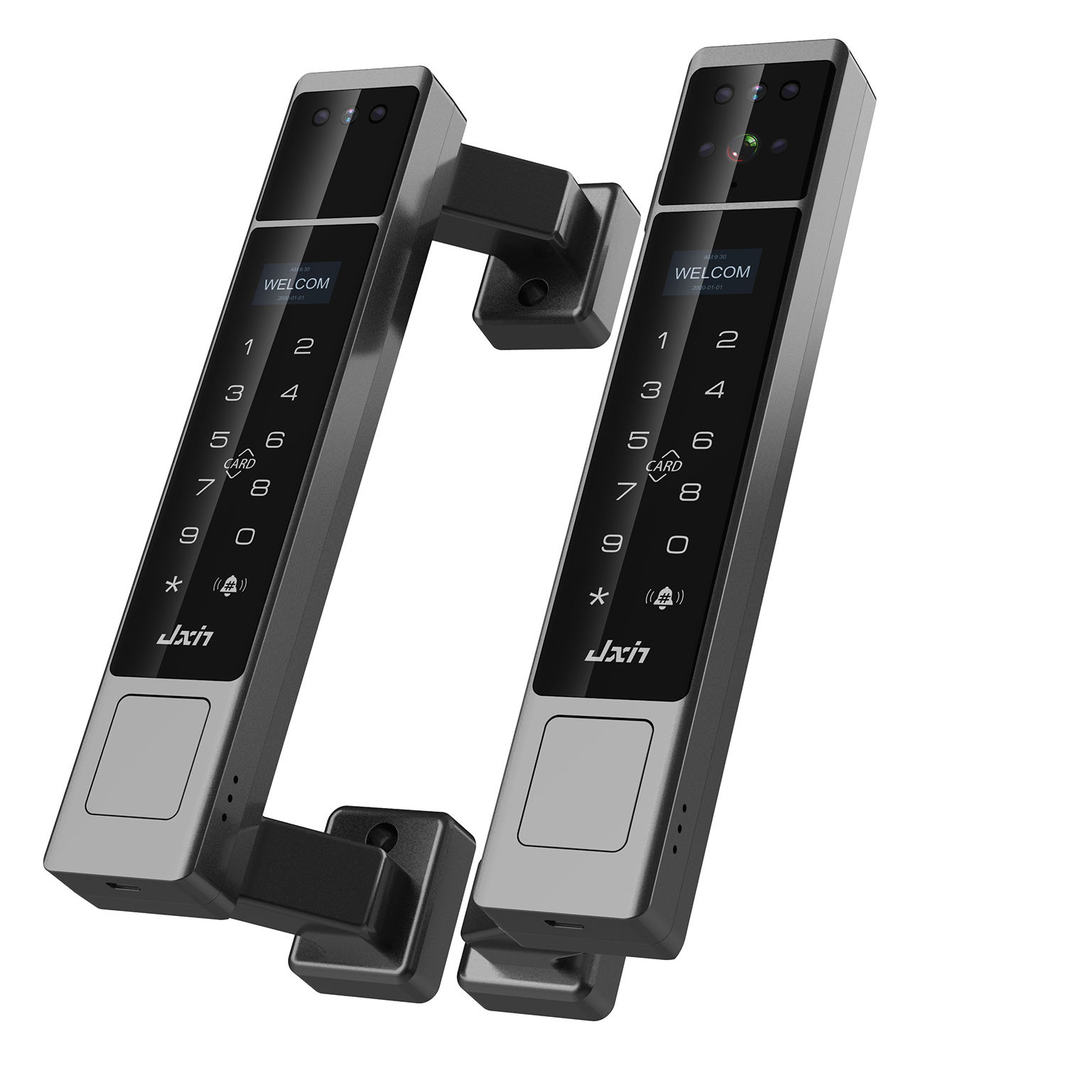 قفل باب ذكي خارجي مقاوم للماء  - مراجعة Smart Door Lock Wifi وسعره
